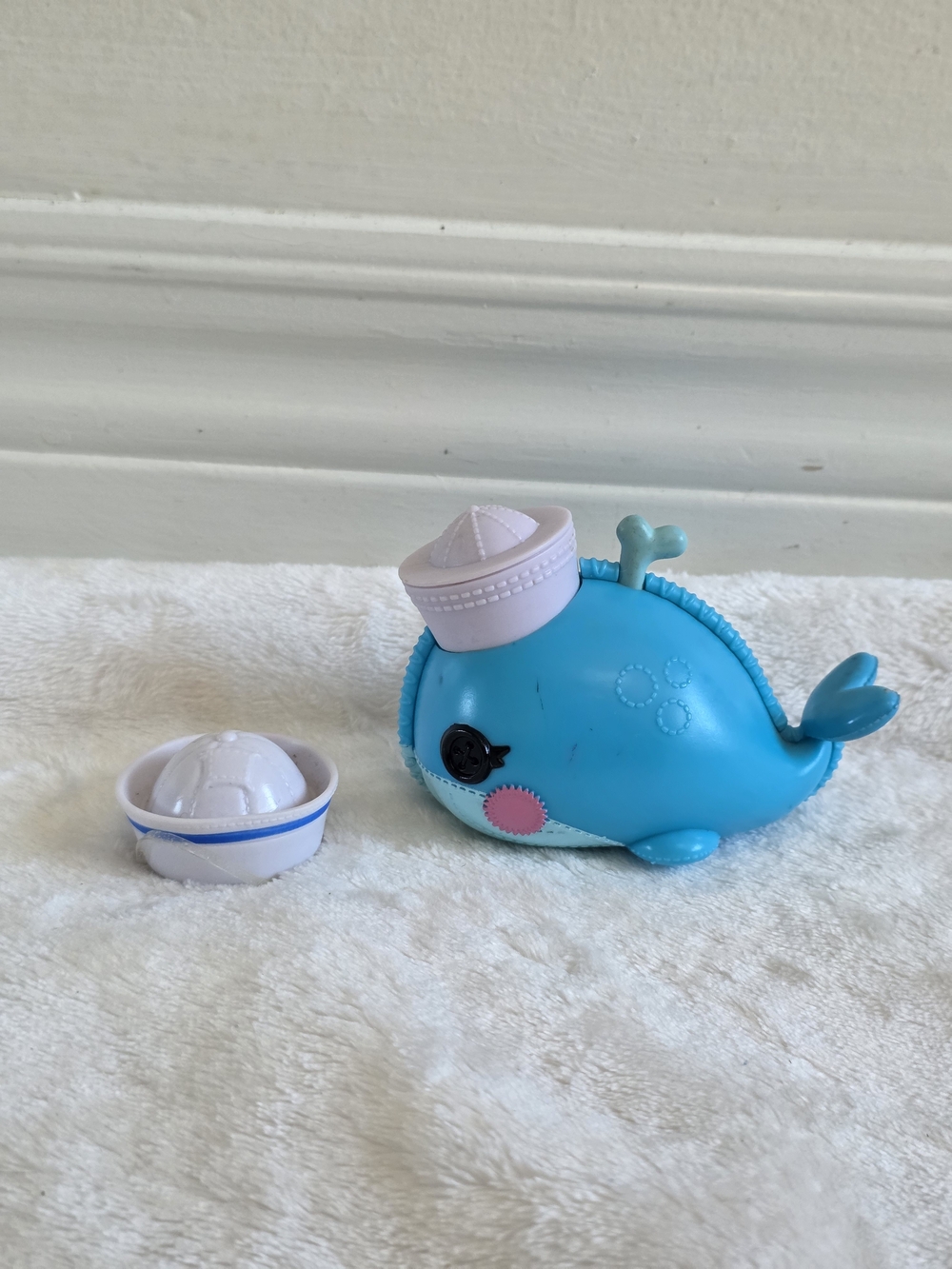 Full Size Lalaloopsy Marina Anchors Pet Whale Figure & Sailor Hat Replacement